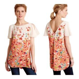 Maeve Silk Floral Blouse